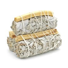 White Sage & Palo Santo Bundle - Milagro Herbs - Handmade Organic Herbal Remedies & Medicinal Plants
