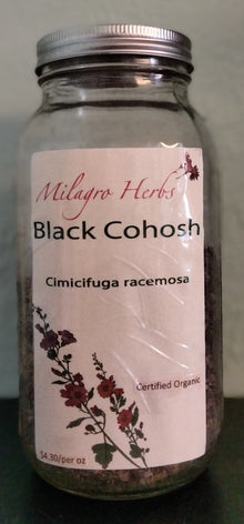 Black Cohosh (Dried) - Organic - Milagro Herbs - Handmade Organic Herbal Remedies & Medicinal Plants
