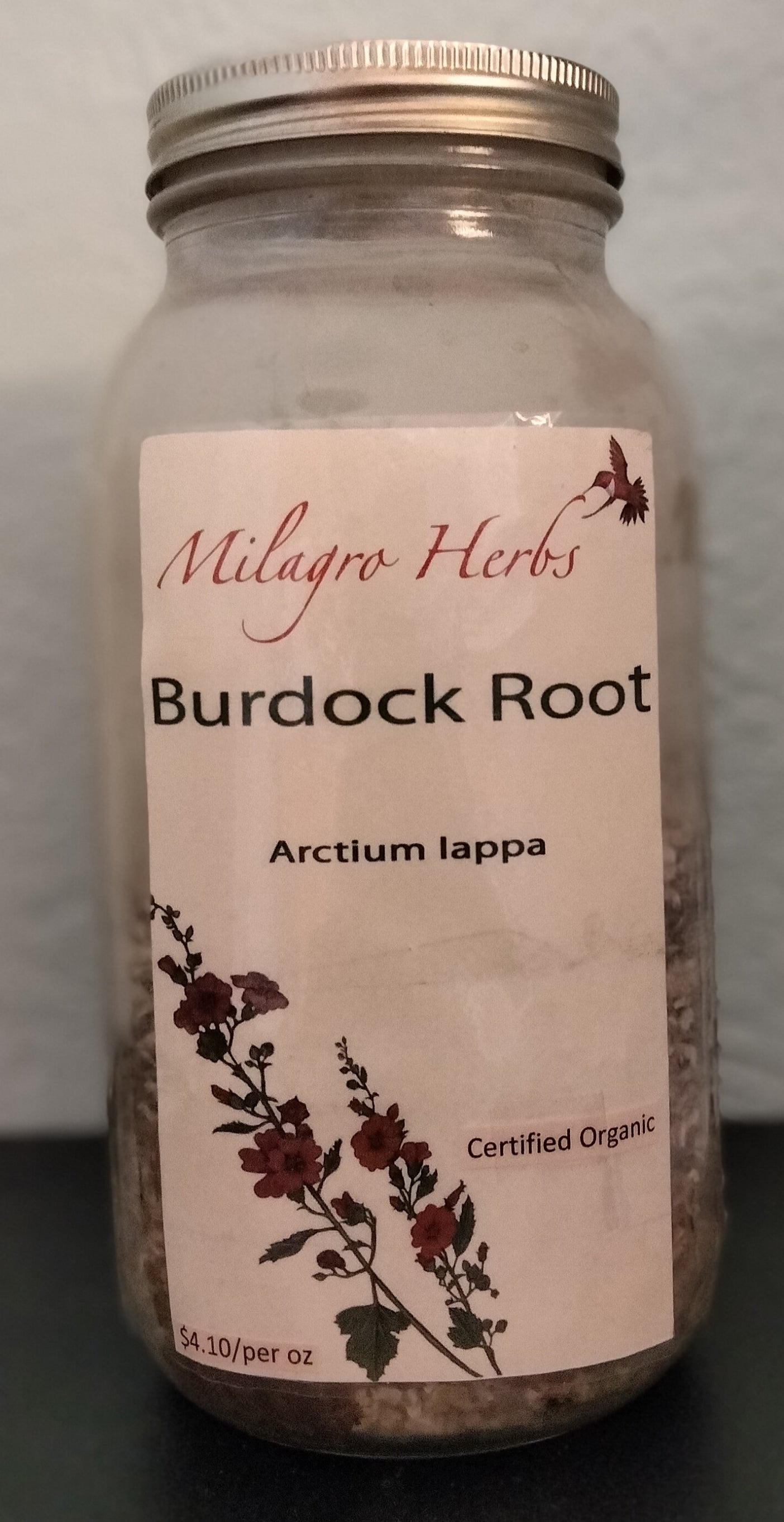 Burdock root (Dried)