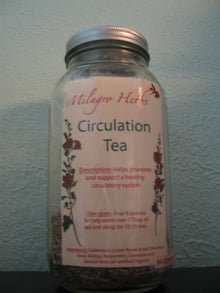 Circulation Tea - Organic - Milagro Herbs - Handmade Organic Herbal Remedies & Medicinal Plants