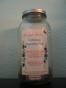 Delicious Digestive Tea - Organic - Milagro Herbs - Handmade Organic Herbal Remedies & Medicinal Plants
