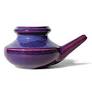 Baraka Purple Ceramic Neti Pot - Milagro Herbs - Handmade Organic Herbal Remedies & Medicinal Plants