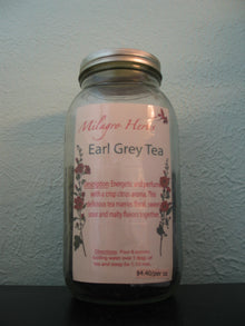 Earl Grey Tea - Organic - Milagro Herbs - Handmade Organic Herbal Remedies & Medicinal Plants
