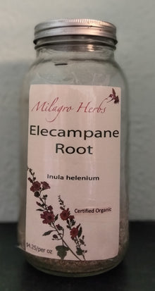 Elecampane (Dried) - Organic - Milagro Herbs - Handmade Organic Herbal Remedies & Medicinal Plants