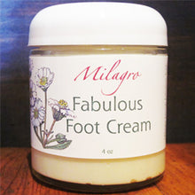 Fabulous Foot Cream - Milagro Herbs - Handmade Organic Herbal Remedies & Medicinal Plants