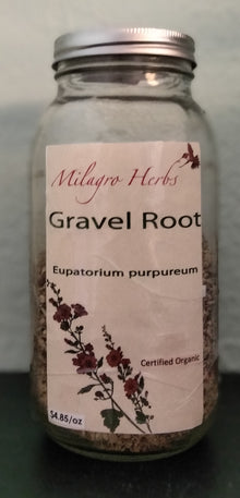 Gravel Root (Dried) - Organic - Milagro Herbs - Handmade Organic Herbal Remedies & Medicinal Plants