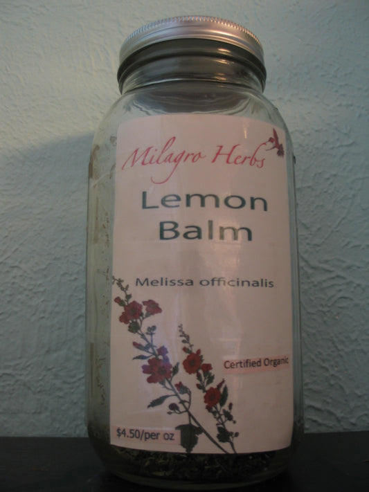 Lemon Balm (Dried)