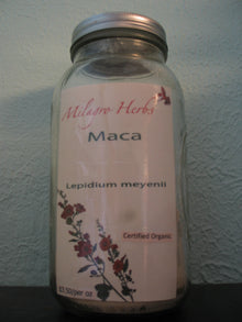 Maca (powder) - Organic - Milagro Herbs - Handmade Organic Herbal Remedies & Medicinal Plants