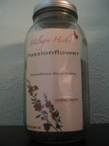 Passionflower (Dried) - Organic - Milagro Herbs - Handmade Organic Herbal Remedies & Medicinal Plants