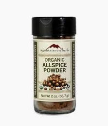 Allspice Powder Jar - Organic - Milagro Herbs - Handmade Organic Herbal Remedies & Medicinal Plants