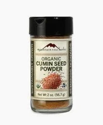 Cumin Seed Powder Jar - Organic - Milagro Herbs - Handmade Organic Herbal Remedies & Medicinal Plants