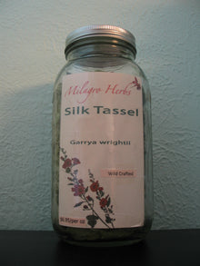 Silk Tassel (Dried) - Wildcrafted - Milagro Herbs - Handmade Organic Herbal Remedies & Medicinal Plants