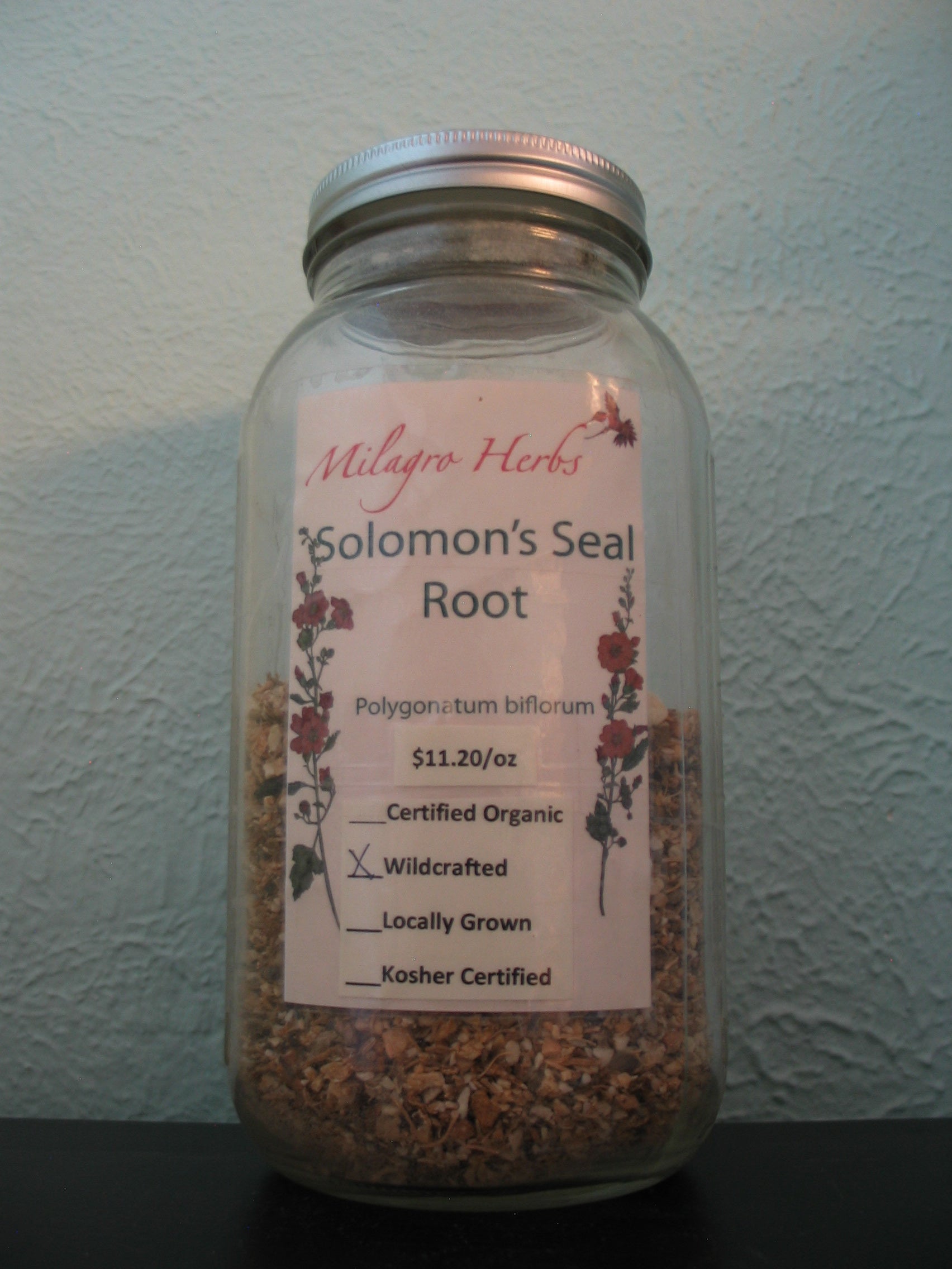 Solomon's Seal Root (Dried) - Wildcrafted – Milagro Herbs