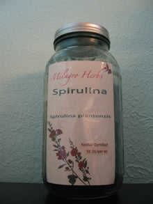 Spirulina (Dried) - Milagro Herbs - Handmade Organic Herbal Remedies & Medicinal Plants