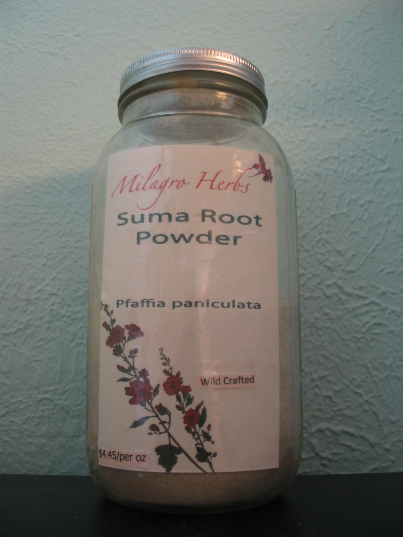 Suma Root Powder (Dried) - Wildcrafted – Milagro Herbs