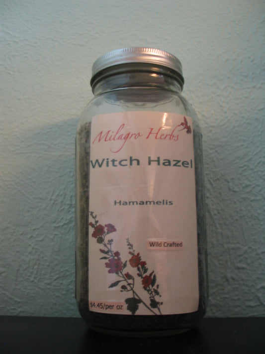 Witch Hazel Leaf (Dried)