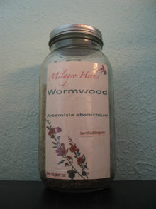 Wormwood (Dried) - Organic - Milagro Herbs - Handmade Organic Herbal Remedies & Medicinal Plants